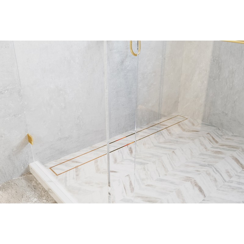 GO-DH DIY Tile Insert Shower Grate (40mm)